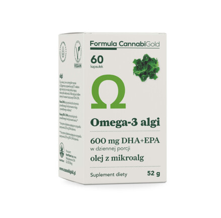 FORMULA Omega 3 z Alg - 60 kapsułek