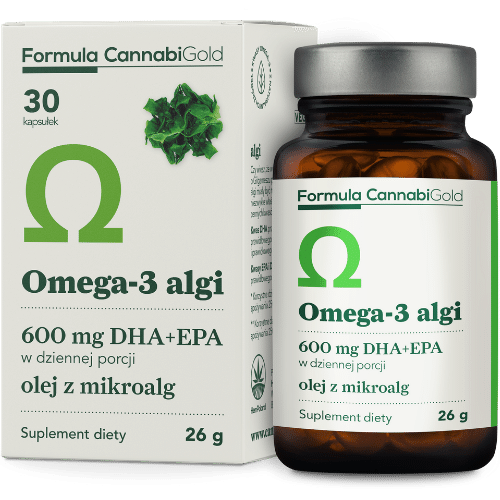 kapsułki wegańskie omega 3 z Alg